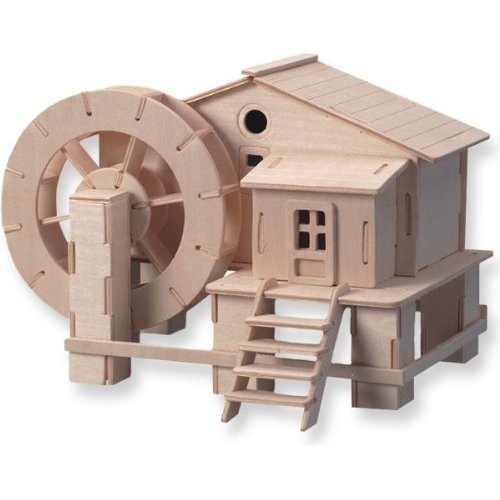 Watermill Model Kit Water Mill (Qty In Stock:52) – Woodcraft Kits