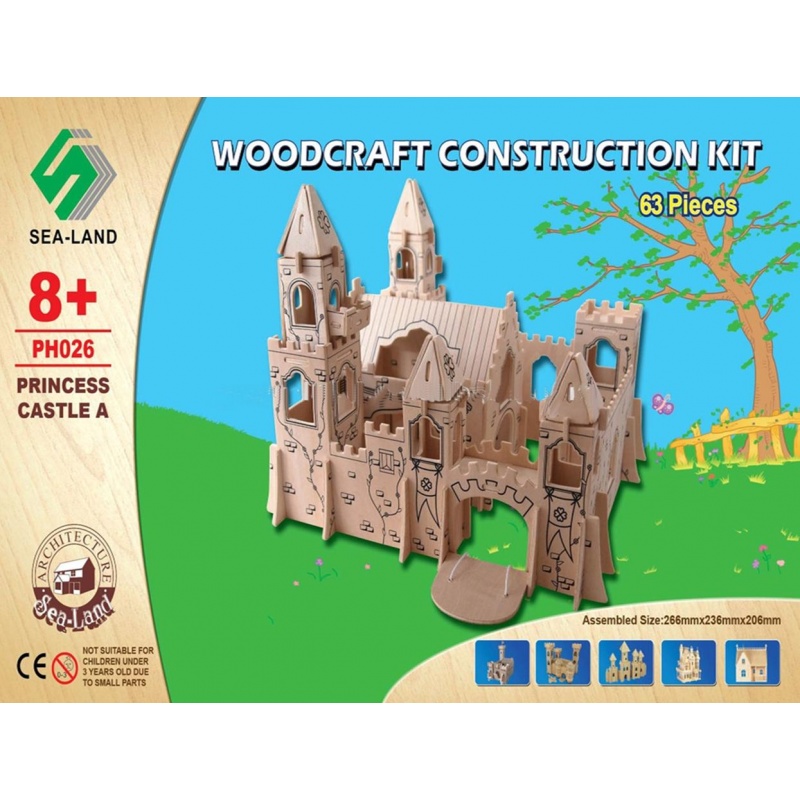 Buildings Woodcraft Kits